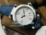 BV Factory Swiss Replica Cartier Pasha Automatic Watch Blue Leather 41mm or 35mm